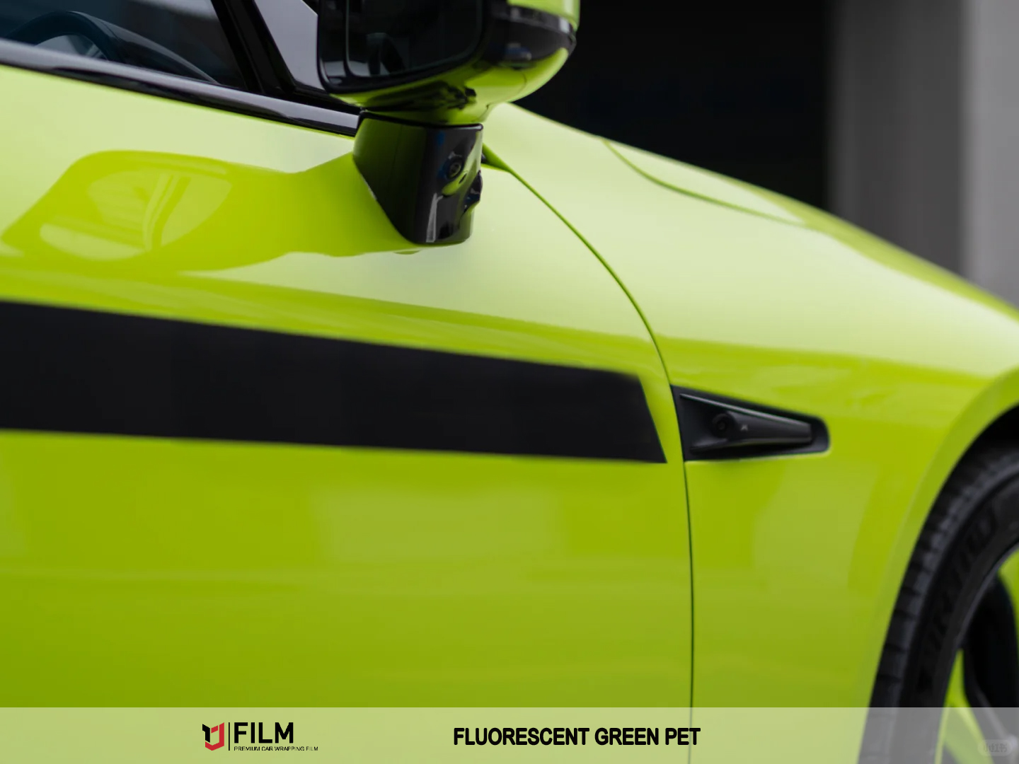 Green Vinyl Wrap Car