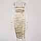corsets dress rhinestone satin dress manufacturer