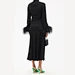 ostrich feathers cuffs dress manufacturer
