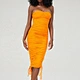 ruched bodycon dress midi manufacturer