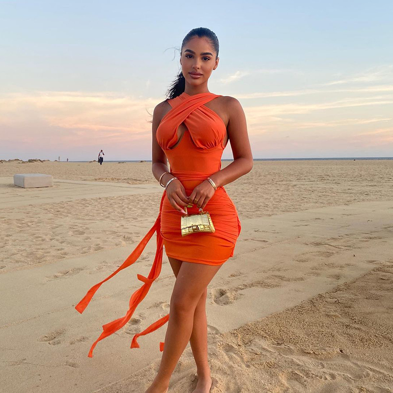 white bandage dress sexy evening gowns manufacturer
