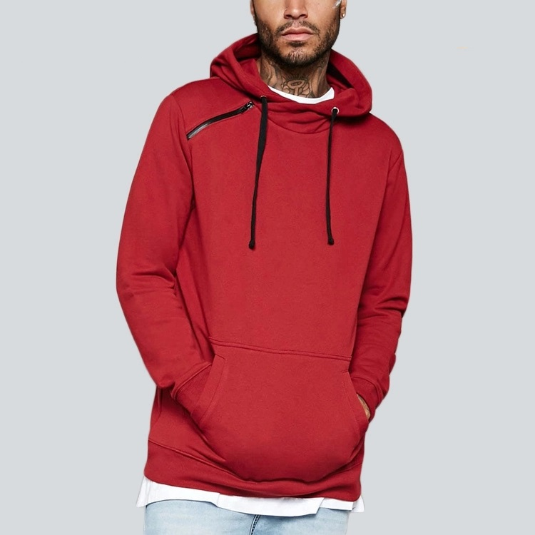 red zipper hoodies manufacturer