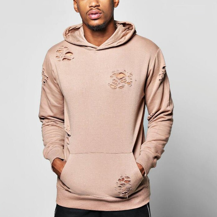 distressed pink hoodies manufacturer