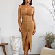 cut out bodycon hollow out midi dress manufacturer