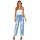 ripped washed jeans manufacturer