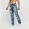blue ripped jeans manufacturer
