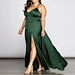 maxi satin dress custom plus size dress manufacturer