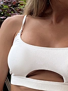 solid swimsuits hollow out swimwear manufacturer