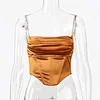 satin tops crystal cropped corsets manufacturer