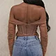 draped tulle corsets manufacturer