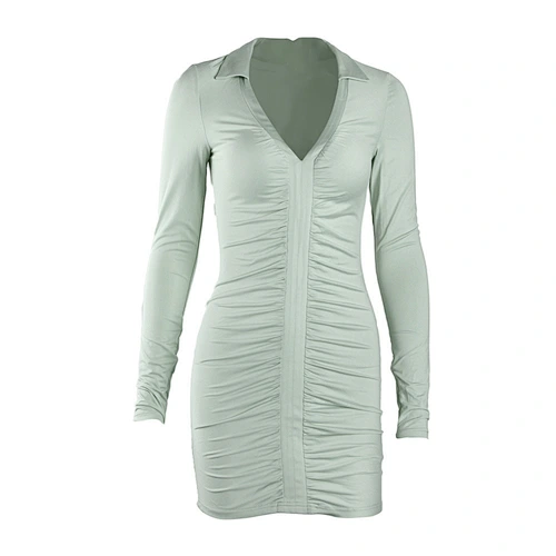 silk bodycon dress mini ruched dress manufacturer