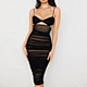 cut out dress black ruched midi dress manufacturer