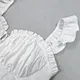 ruffles crop tops manufacturer