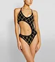 black cut out swimsuit manufacturer