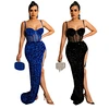 elegant dress rhinestone bodycon dress manufacturer