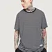 t shirts black and white striped tee manufacturer