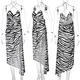 zebra print maxi dress bandage dress manufacturer