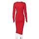 hollow out midi dress manufacturer