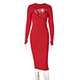 hollow out midi dress manufacturer