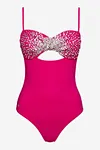Embellished sexy rhinestone high cut swimsuit manufacturer