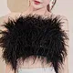 chest wrap strapless crop tops manufacturer
