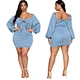 sexy plus size dress hip wrapped dress manufacturer