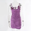 ruched bodycon dress cut out mini dress manufacturer