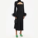 ostrich feathers cuffs dress manufacturer