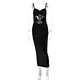 velvet dress hollow out midi dress manufacturer