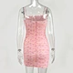 sexy bodycon dress ruched floral dress manufacturer