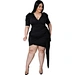 plus size dress pleated dress manufacturer