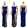 elegant dress rhinestone bodycon dress manufacturer