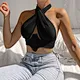 hollow out crop tops manufacturer