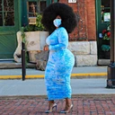 printing plus size dress pleated dress manufacturer