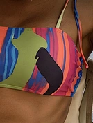 custom printed pattern swimwear animal print swimsuit manufacturer