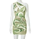 one shoulder mini dress bodycon dress manufacturer
