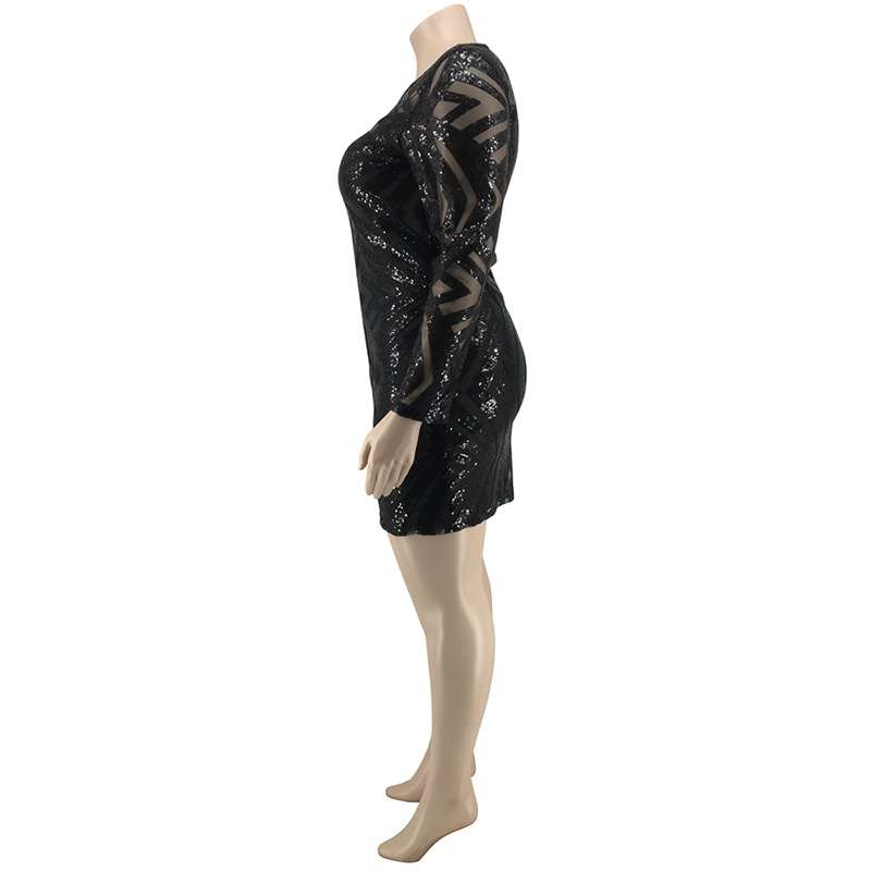 sequined bodycon dress plus size dress manufacturer