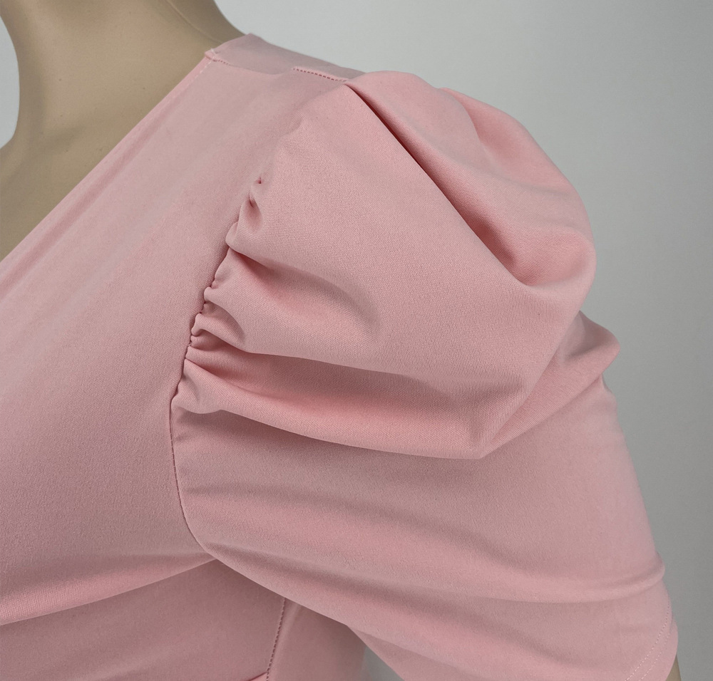 plus size dress pleated dress manufacturer