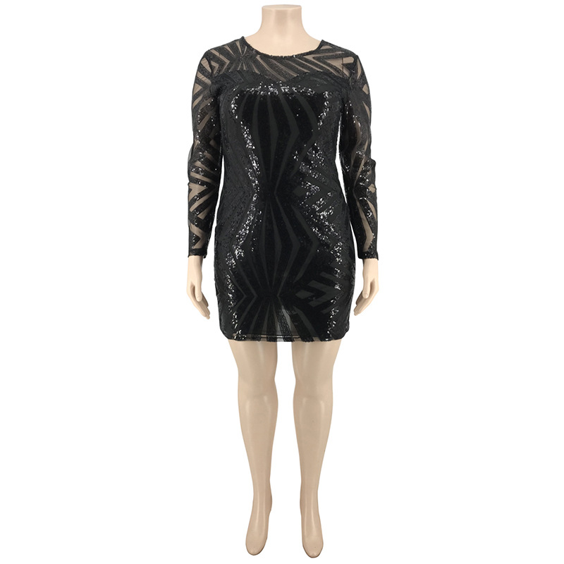 sequined bodycon dress plus size dress manufacturer