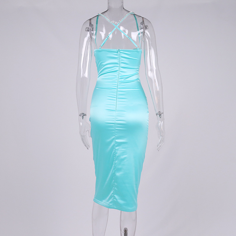 ladies hollow out sequin dress manufacturer