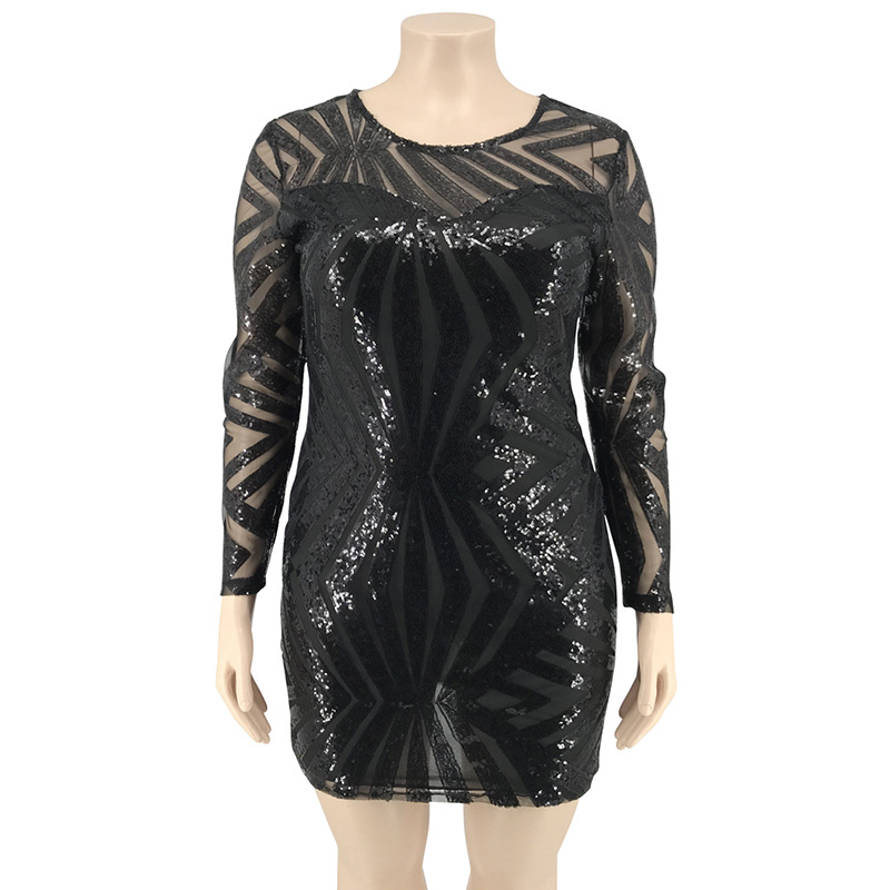 sequined bodycon dress plus size dress manufacturer