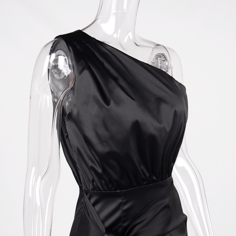 satin mini dress backless dress manufacturer