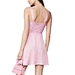 pink mini satin dress manufacturer