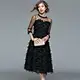 tassel feather dress puffy dress manufacturer