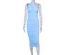 one shoulder dress maxi bodycon dress manufacturer