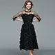 tassel feather dress puffy dress manufacturer