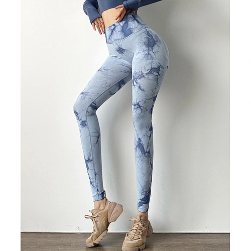 High Quality Custom Color Logo Print Seamless Sexy Fitness Wear Sportswear High Waist Leggings for Women