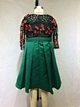 mesh flower embroidery girl dress manufacturer