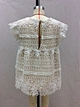 sleeveless lace girl dress manufacturer