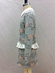 shirt collar letter print girl dress manufacturer